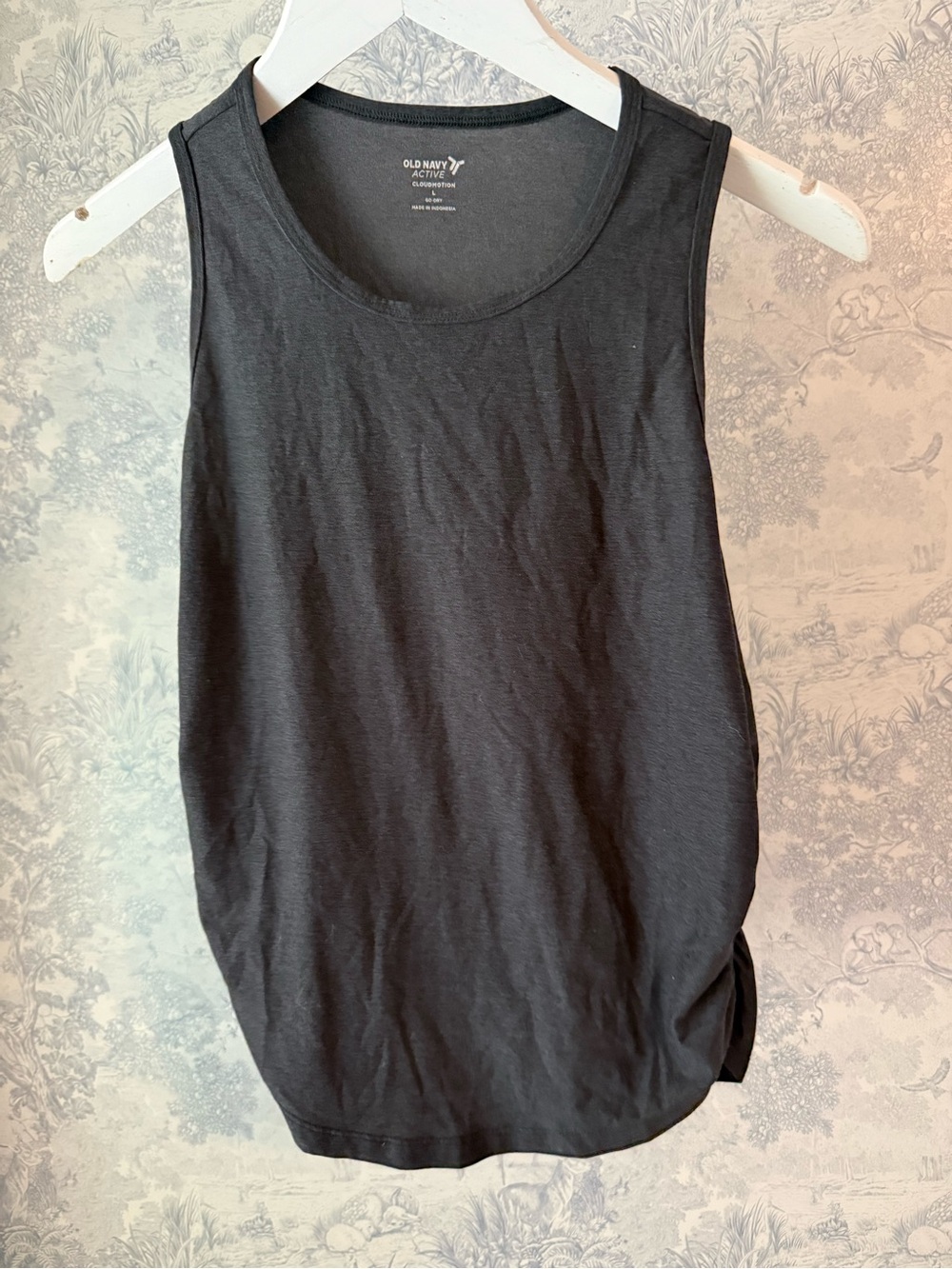 3-Tank Bundle: Old Navy | Black, Light Blue & Orange | L but fits like M